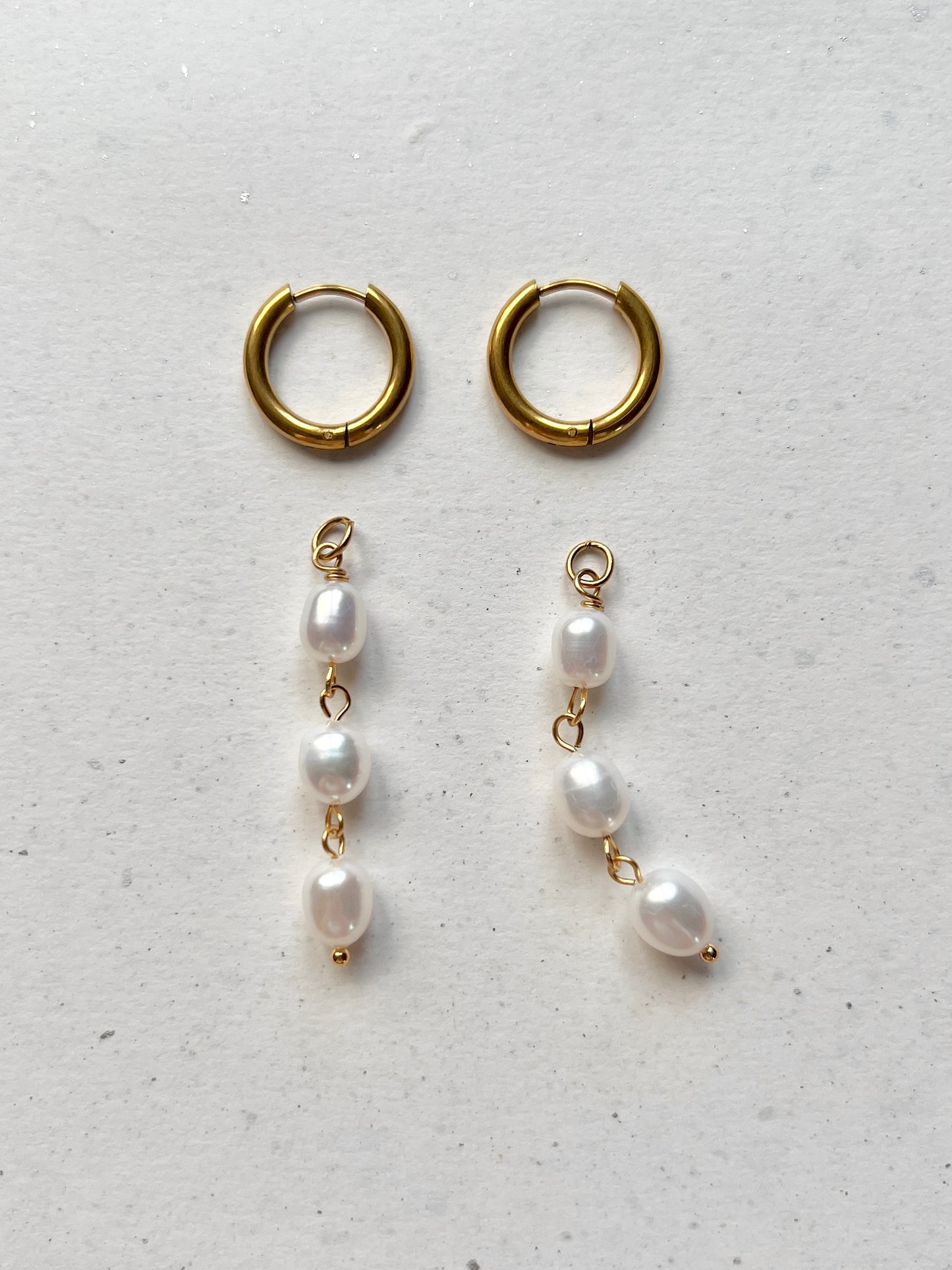 Add-on trailer | Earrings "Triplet"