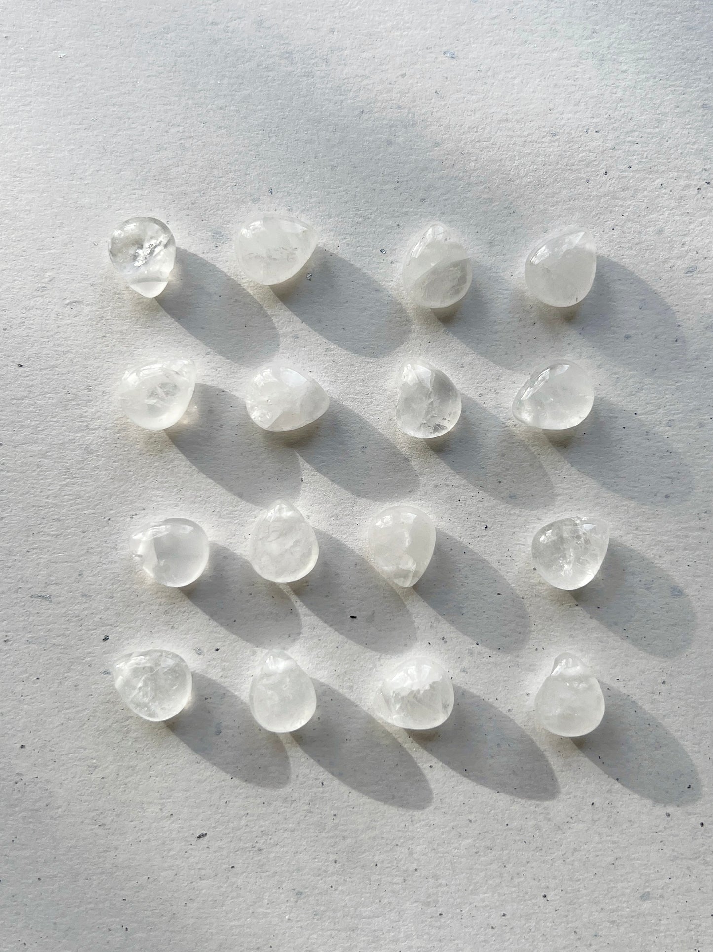 Add-on pendant for earrings ︱ Minimalist gemstones (pair)