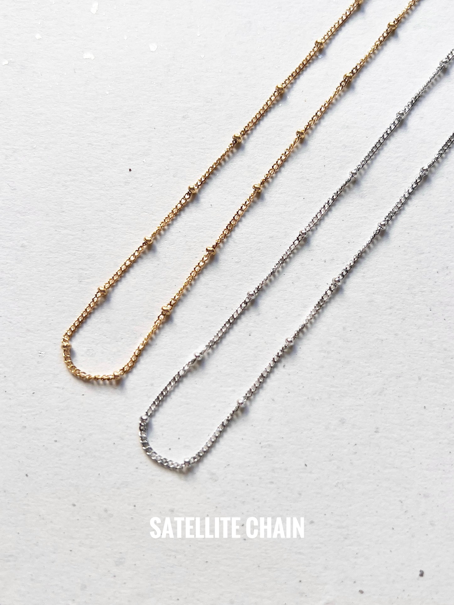 Add-on base | Finished link chain stainless steel