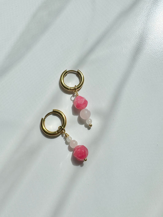 Add-on pendant ︱Pink (pair)