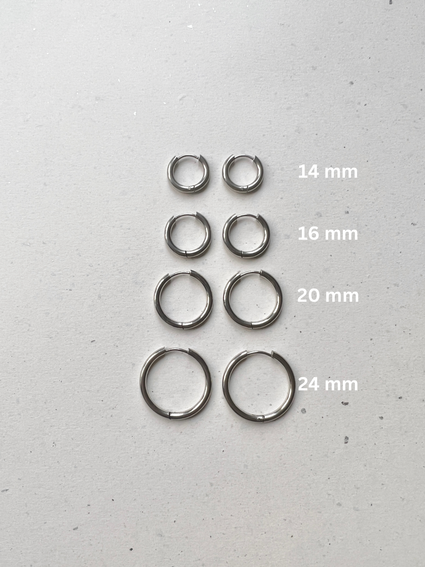 Add-on base hoops | Earrings "Round"