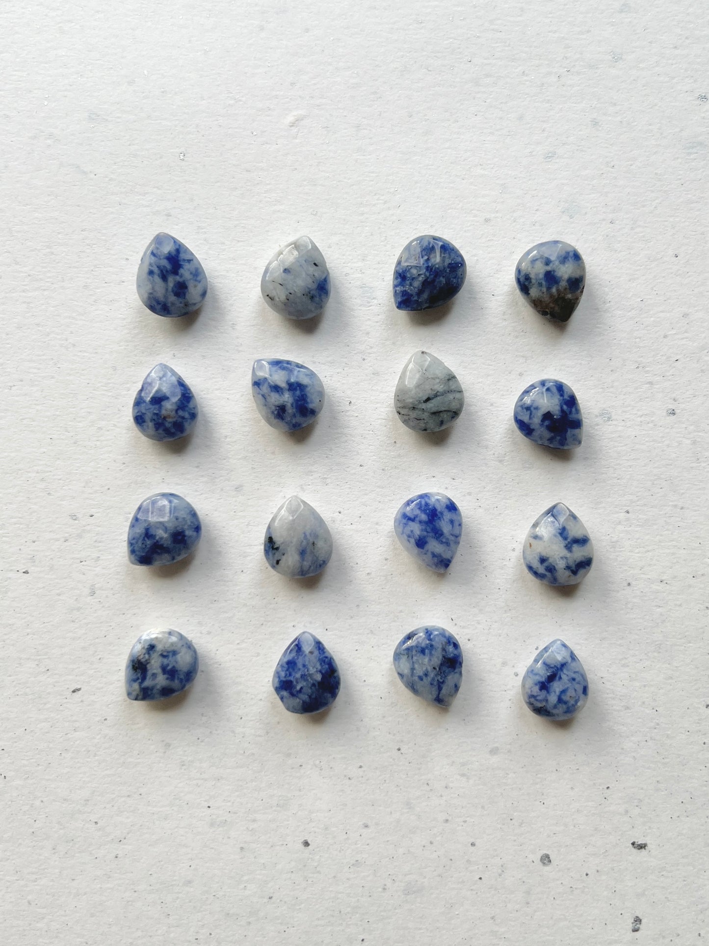 Add-on pendant for earrings ︱ Minimalist gemstones (pair)