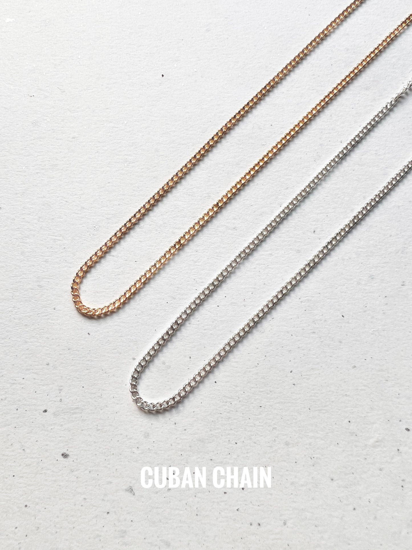 Add-on base | Finished link chain stainless steel