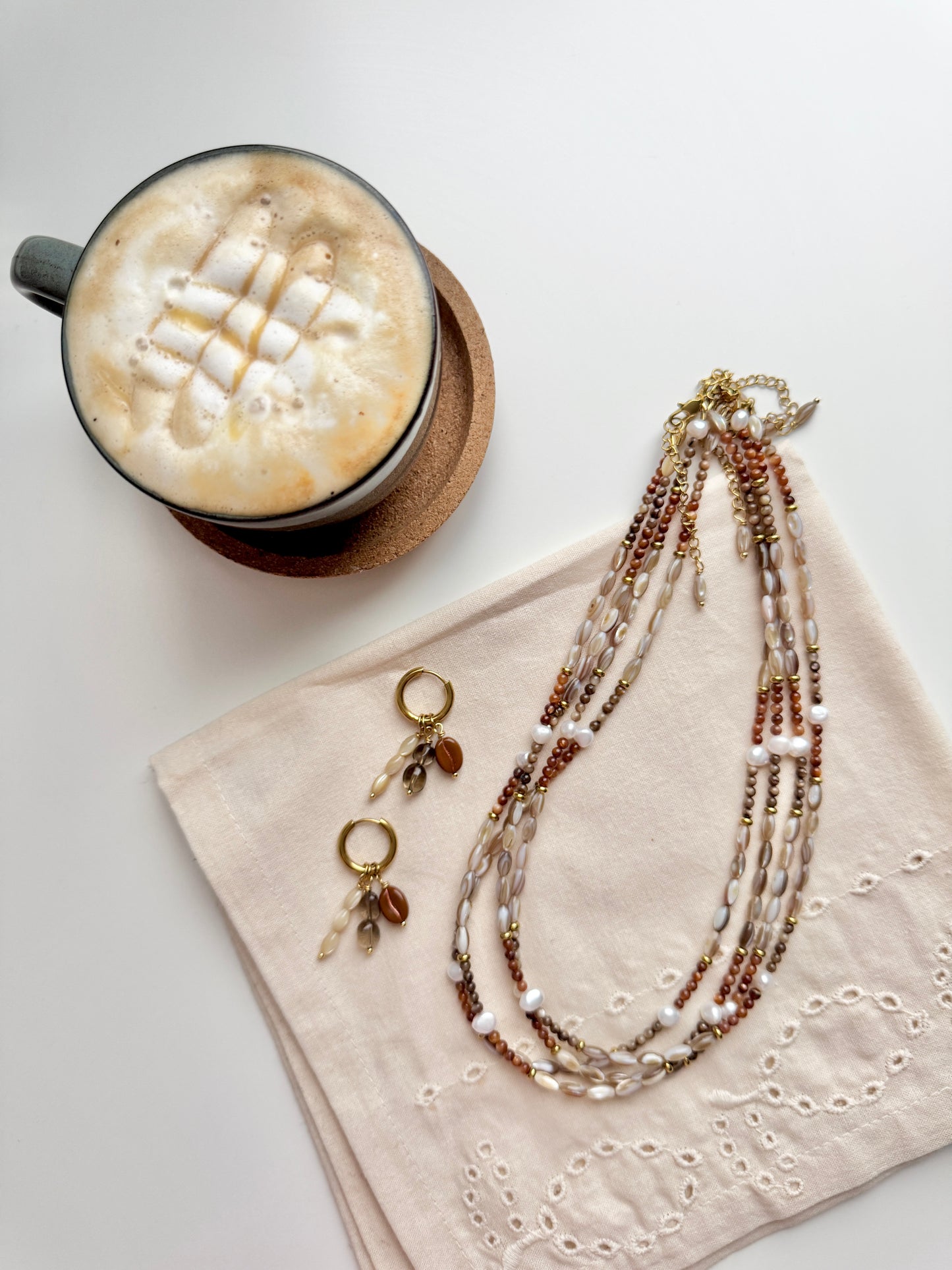 Necklace „Karamell“