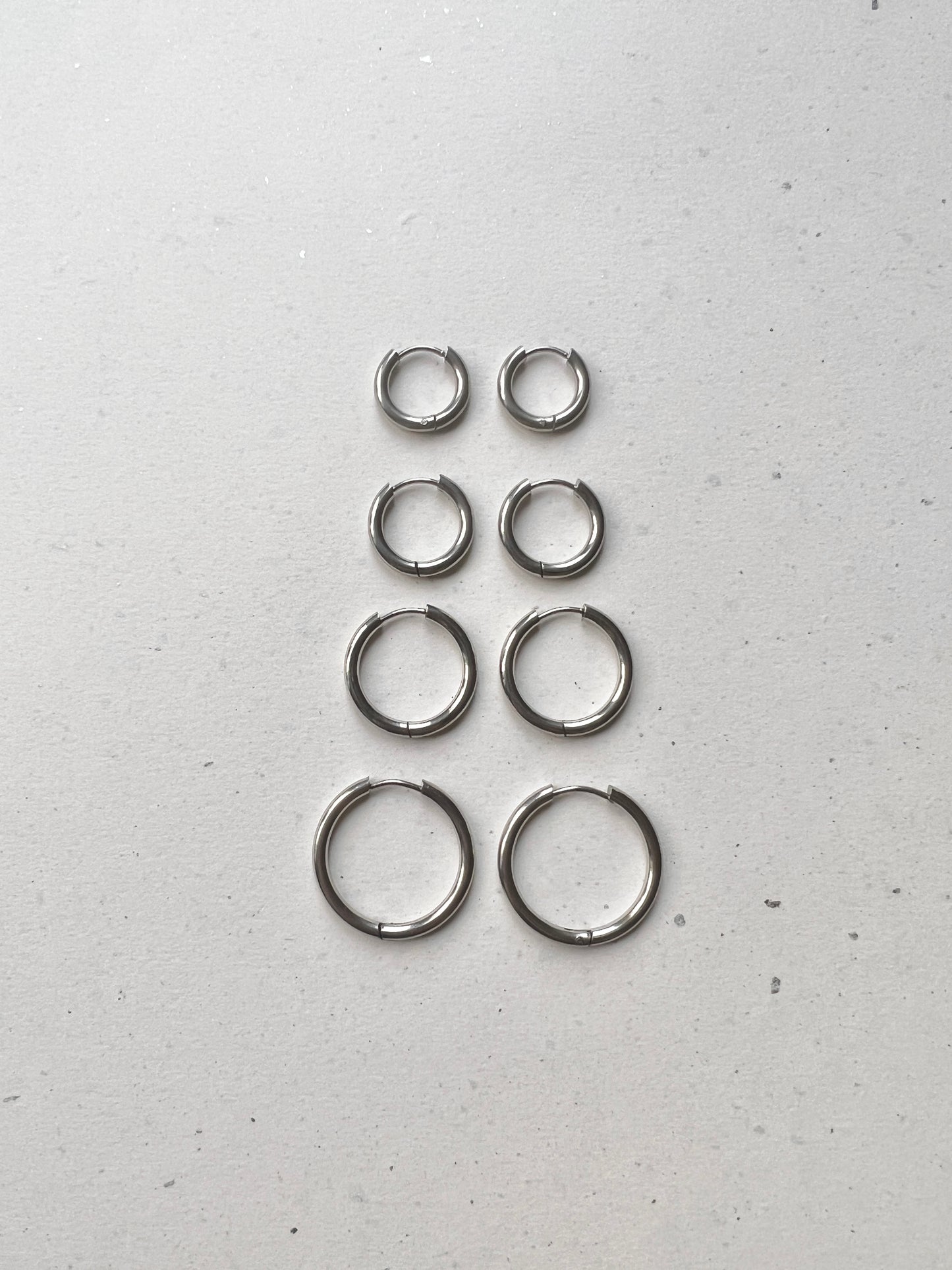 Add-on base hoops | Earrings "Round"