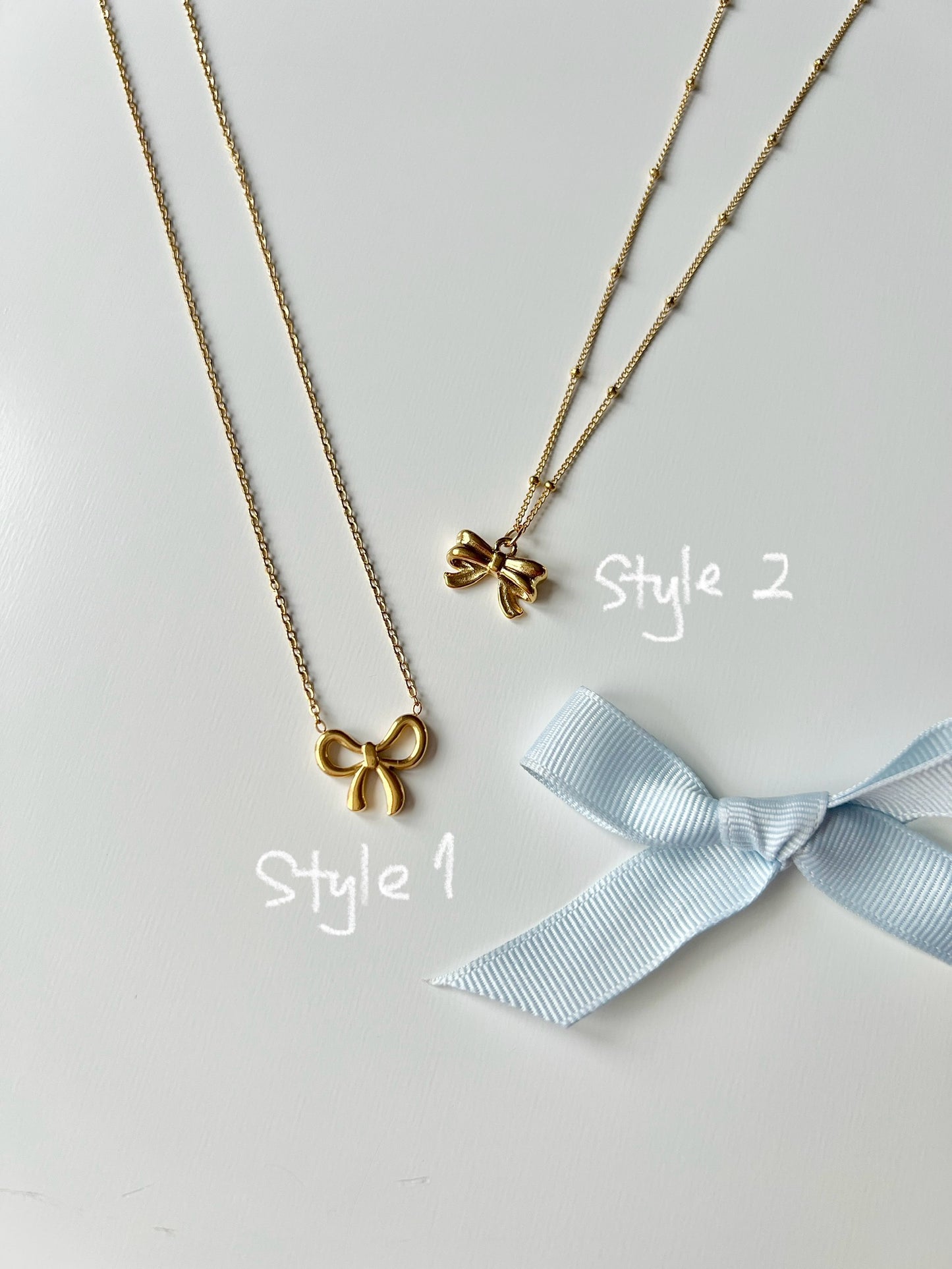 Choker Necklace “Bow”