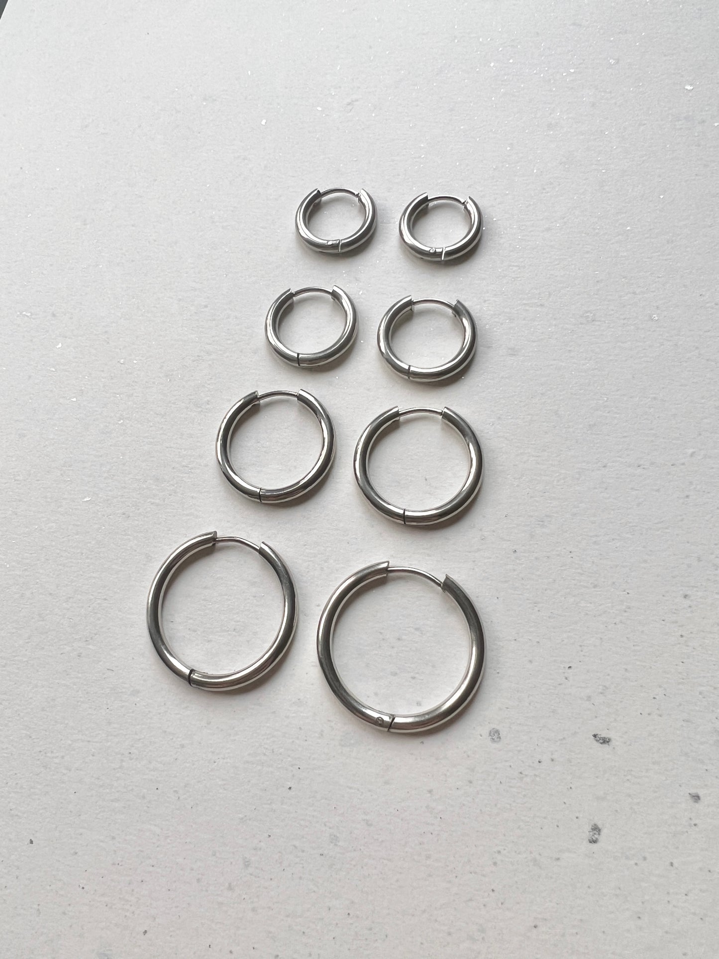 Add-on base hoops | Earrings "Round"