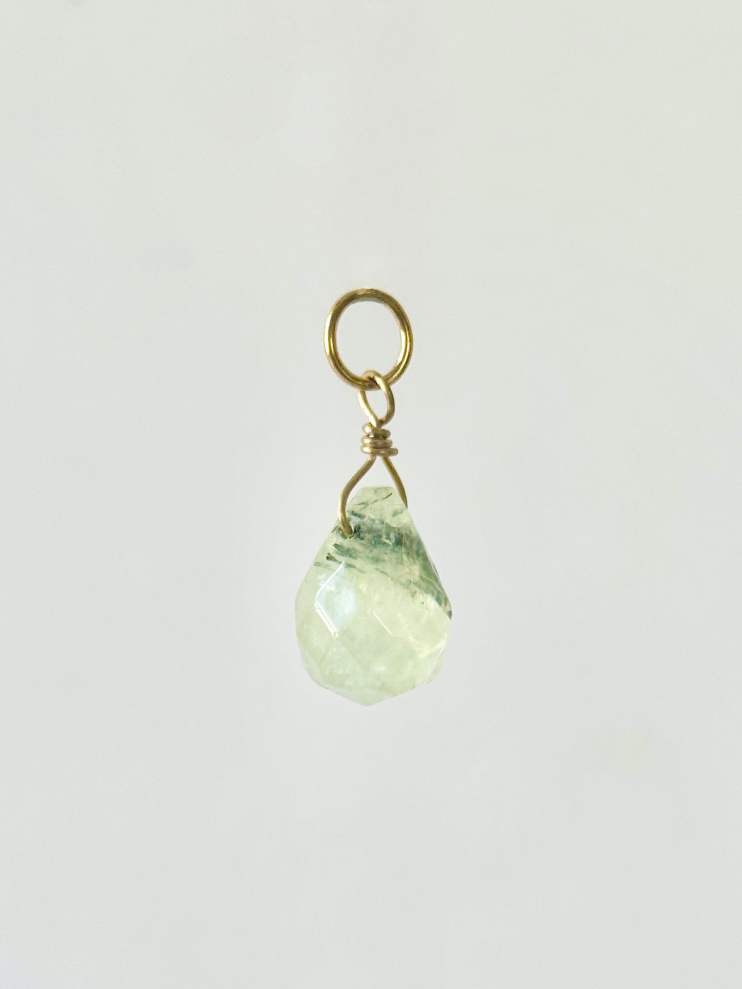 Add-on pendant for earrings ︱ Faceted gemstones (pair)