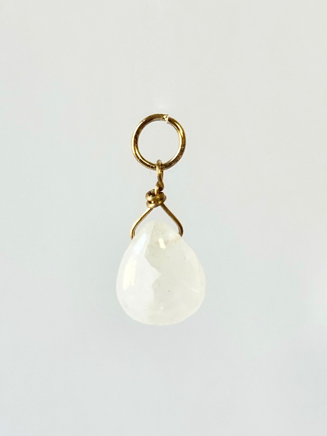 Add-on pendant for earrings ︱ Minimalist gemstones (pair)