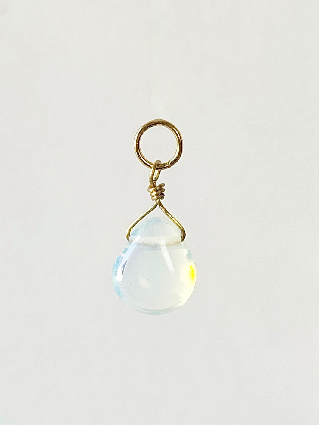 Add-on pendant for earrings ︱ Minimalist gemstones (pair)