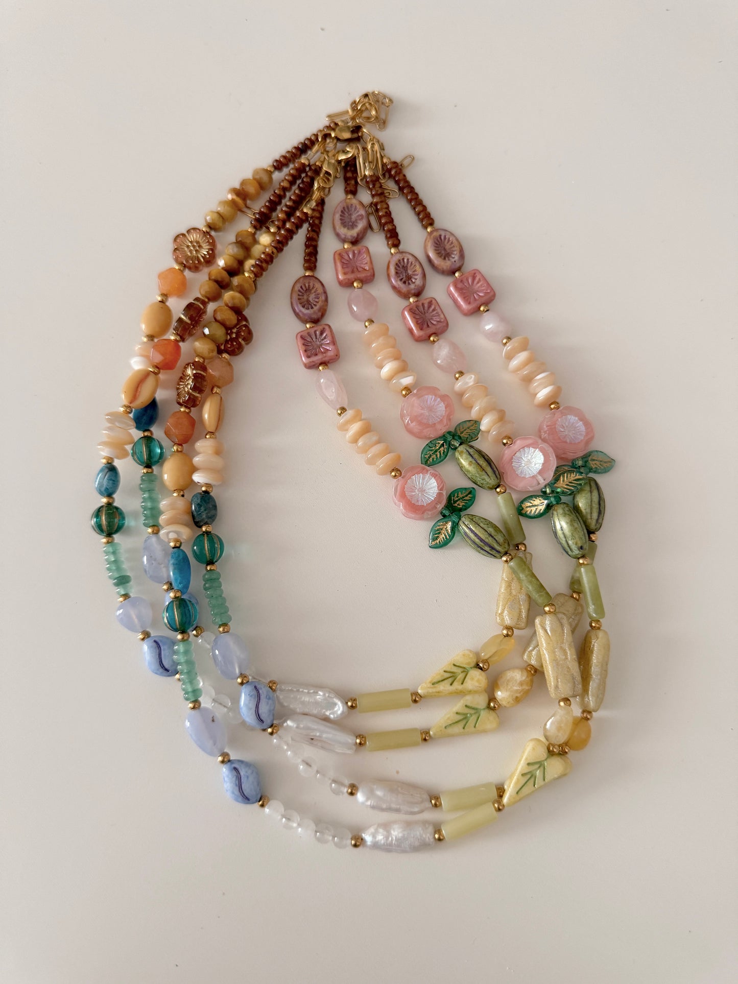 Necklace “Golden Harvest”