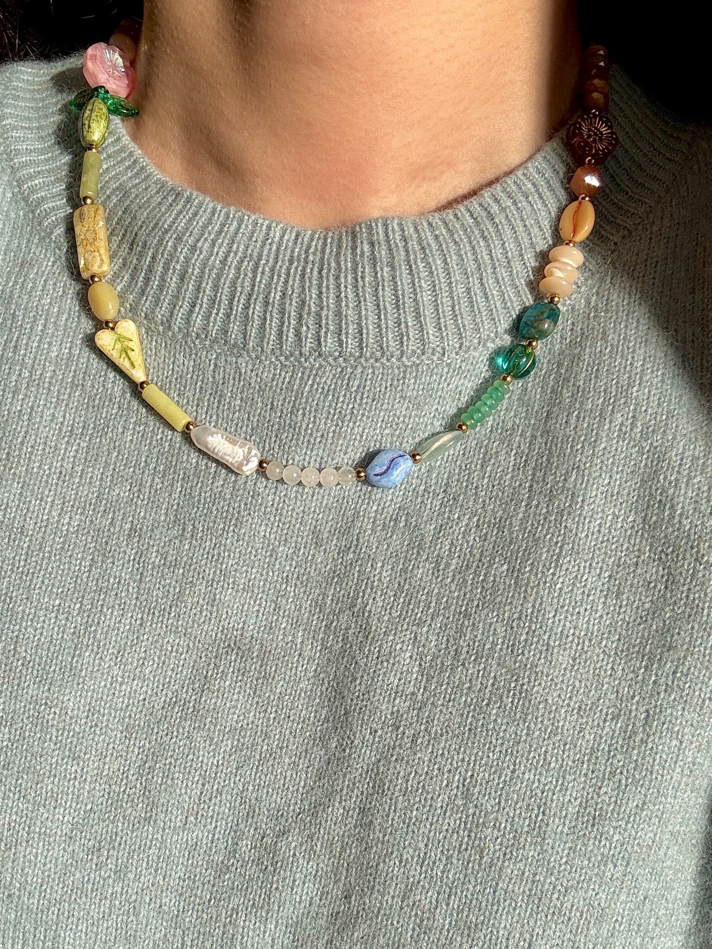 Necklace “Golden Harvest”