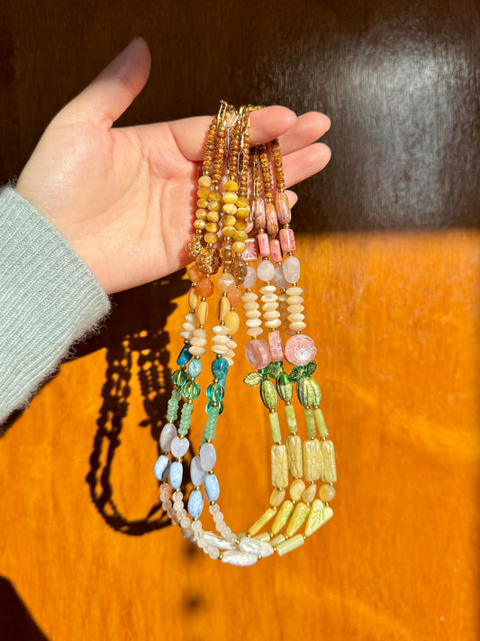 Necklace “Golden Harvest”