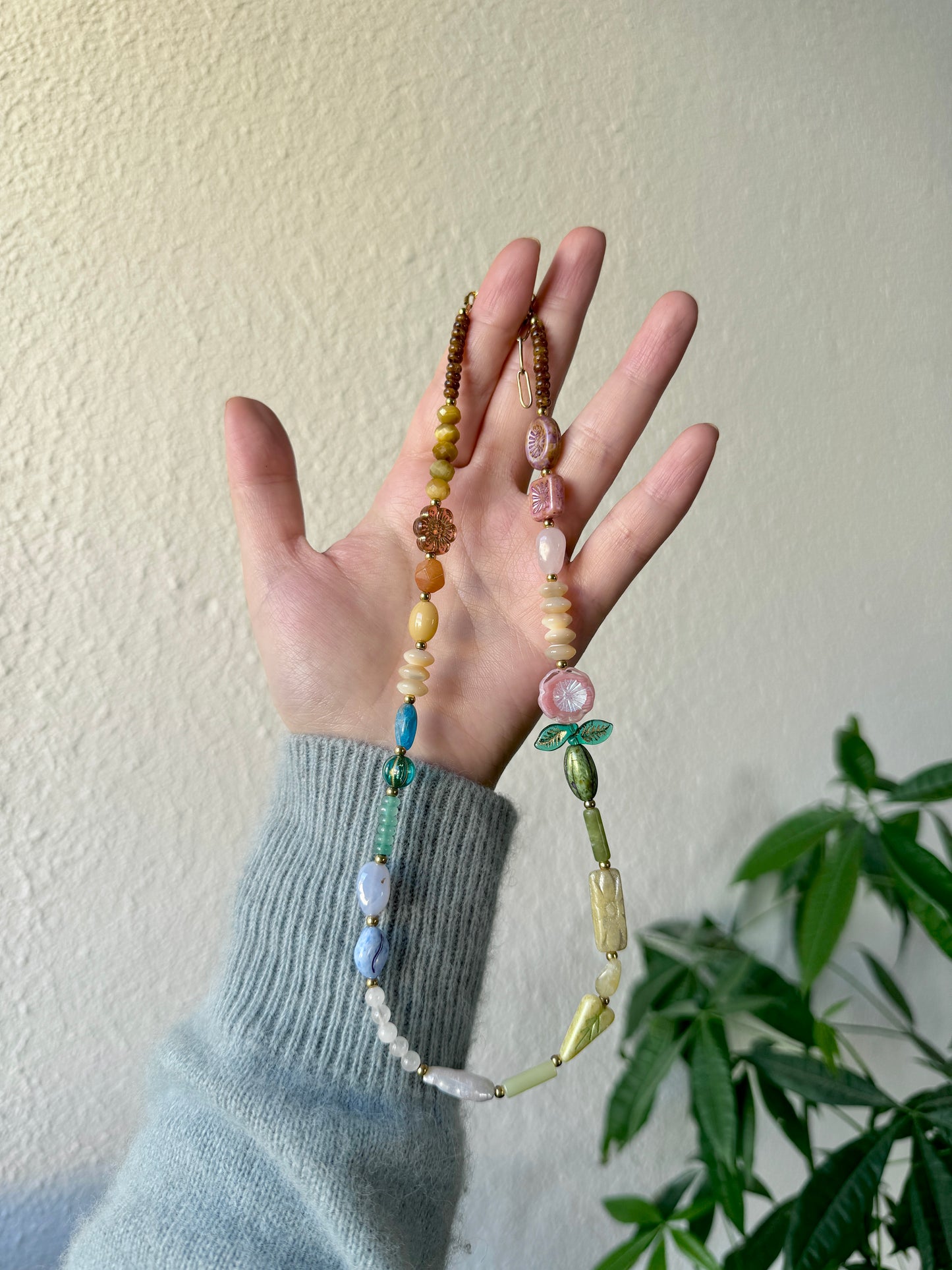 Necklace “Golden Harvest”