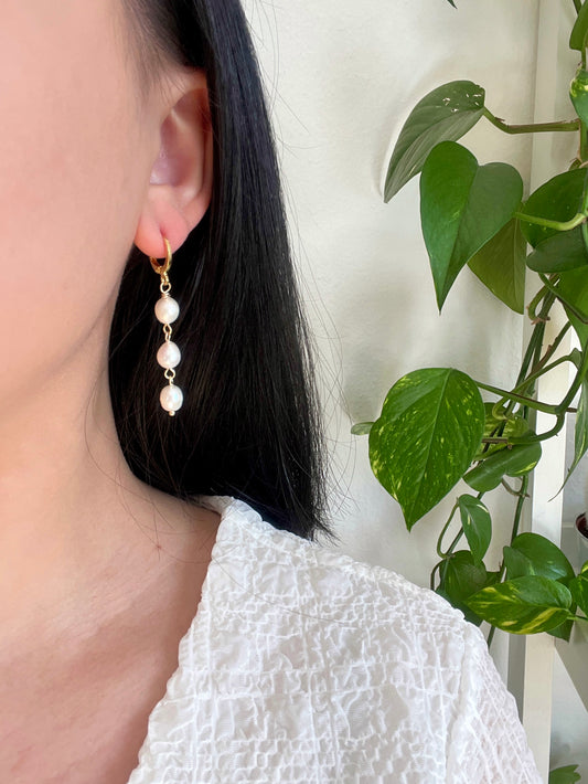 Add-on trailer | Earrings "Triplet"