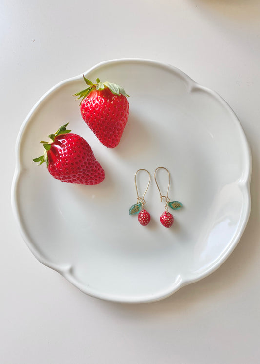 FUNKY FRUITS l Strawberry-Ohrringe