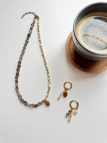 Necklace „Café Crème“