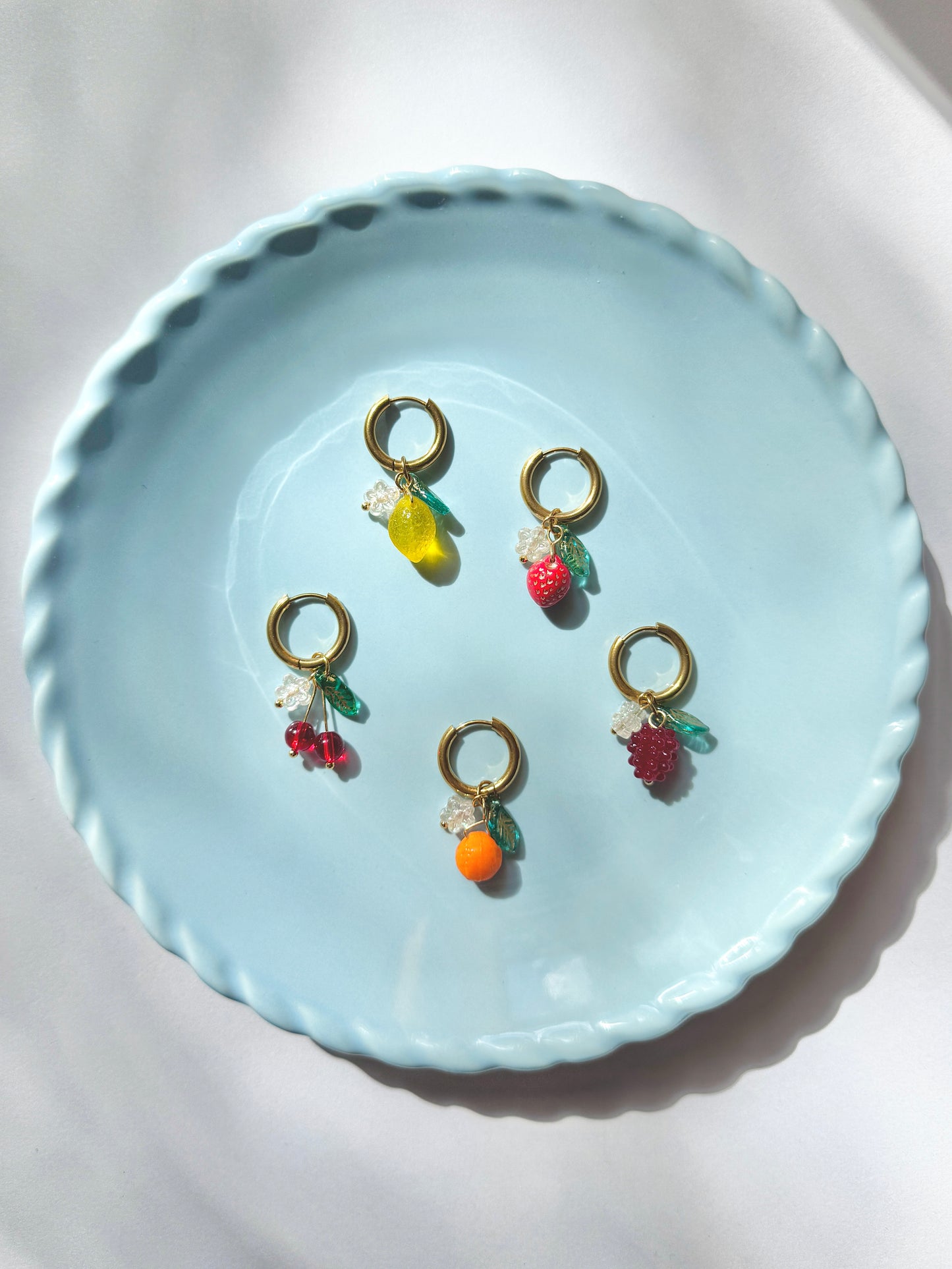 FUNKY FRUITS l Orange earrings