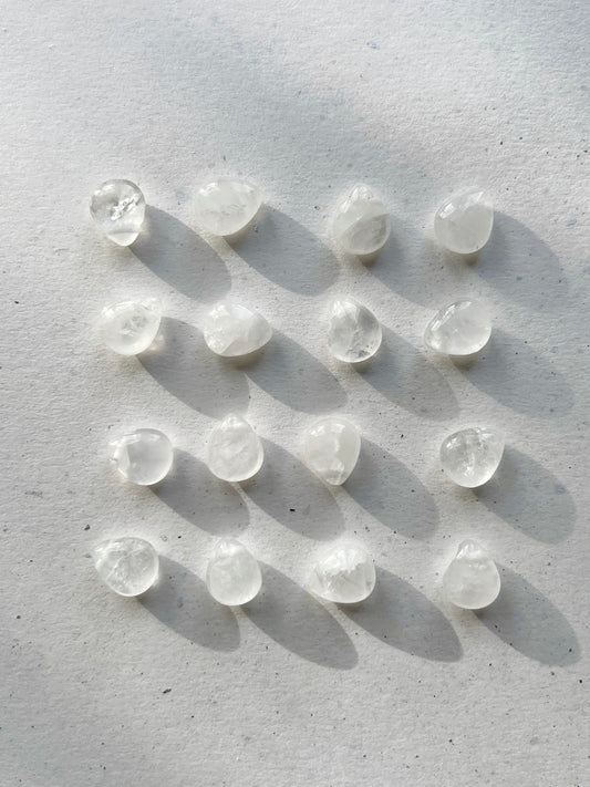 Add-on pendant for earrings ︱ Minimalist gemstones (pair)