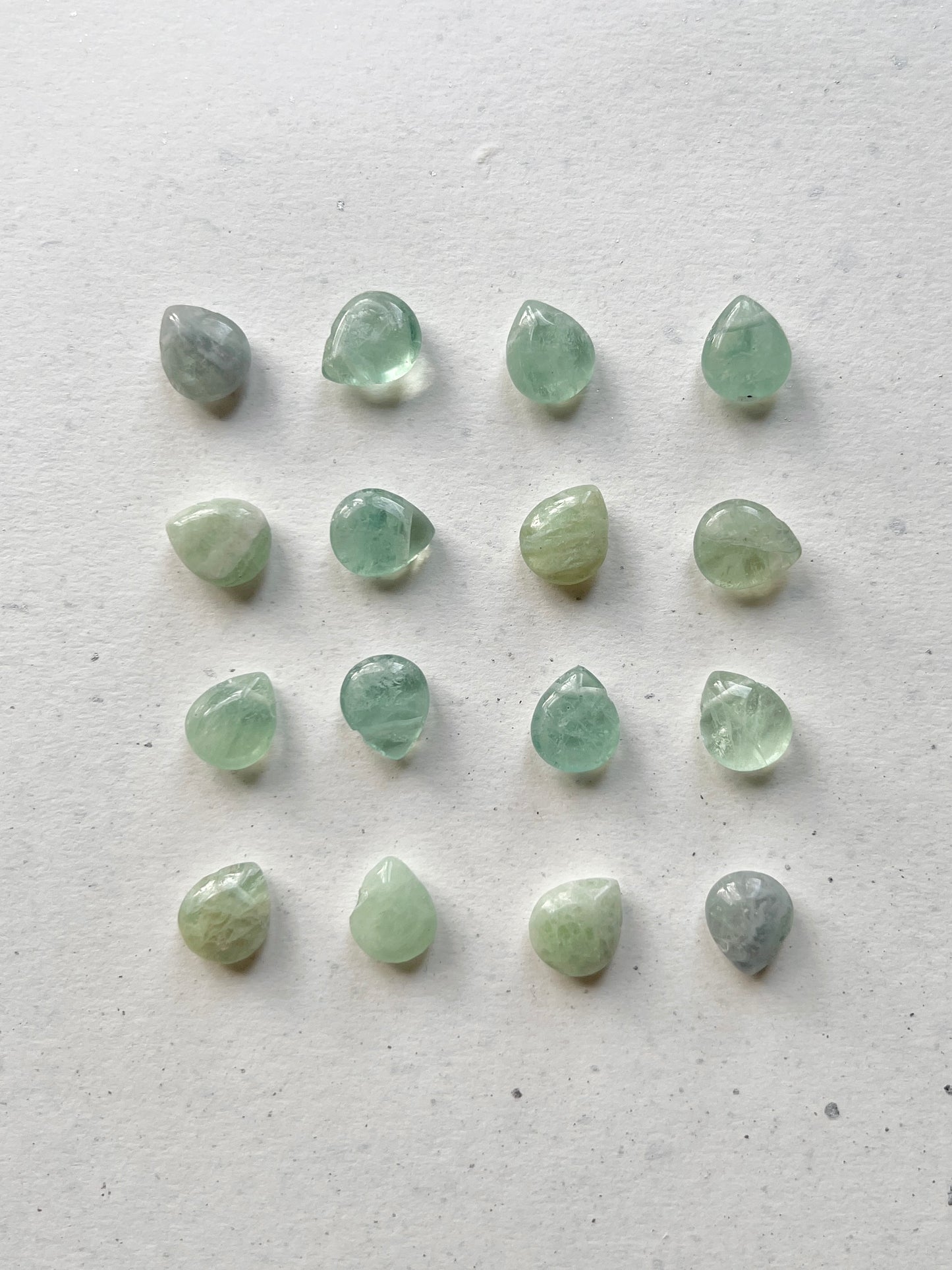 Add-on pendant for earrings ︱ Minimalist gemstones (pair)