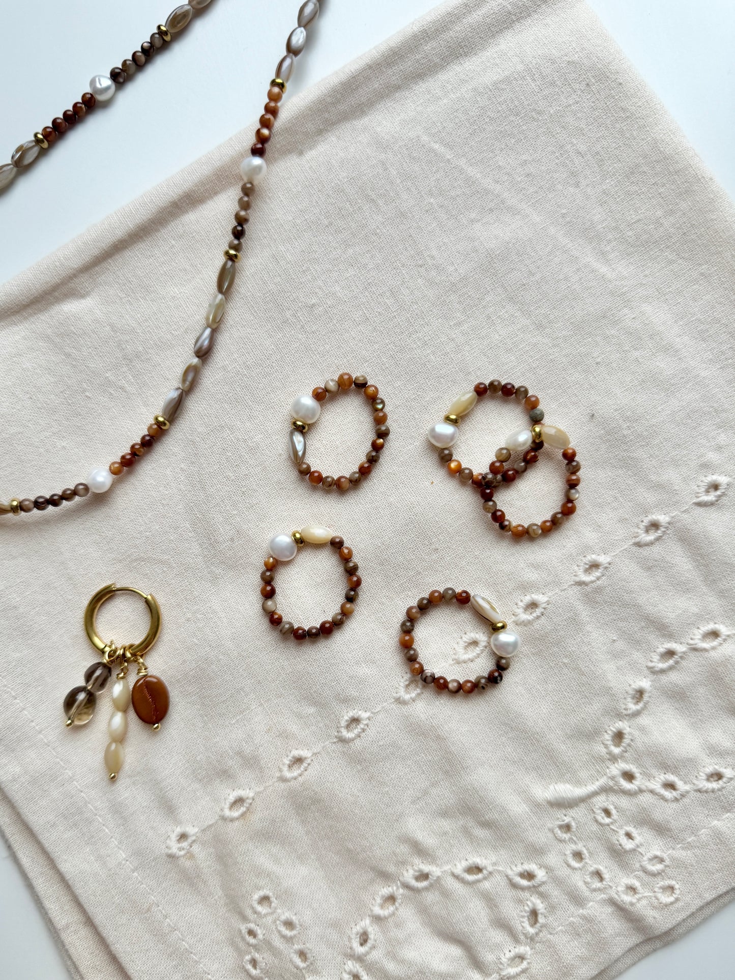 Necklace „Karamell“