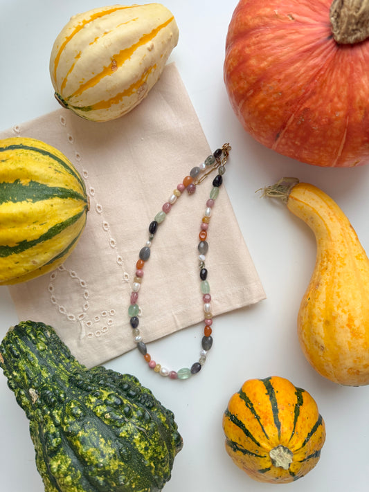 Necklace „Pumpkin“