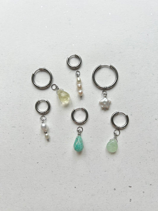 Add-on base hoops | Earrings "Round"