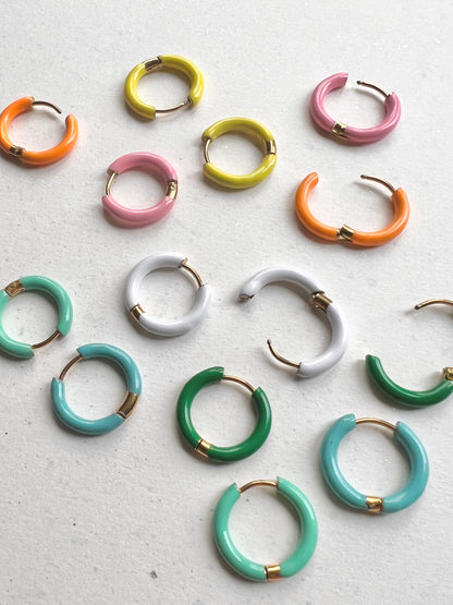 Add-on base hoops | Earrings "Pastel"