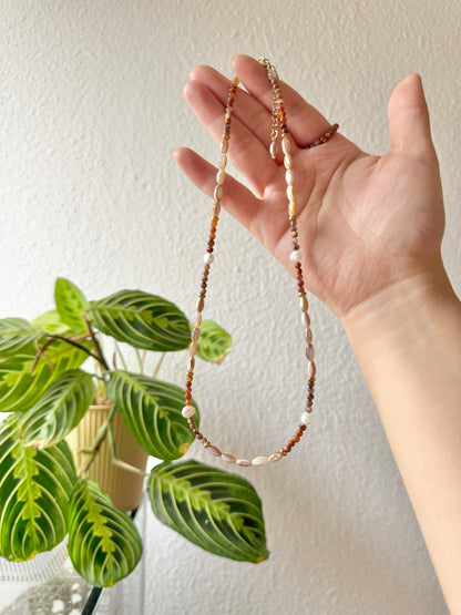 Necklace „Karamell“