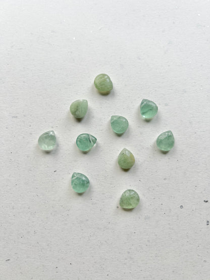 Fluorite I Minimalist Gemstone Necklace