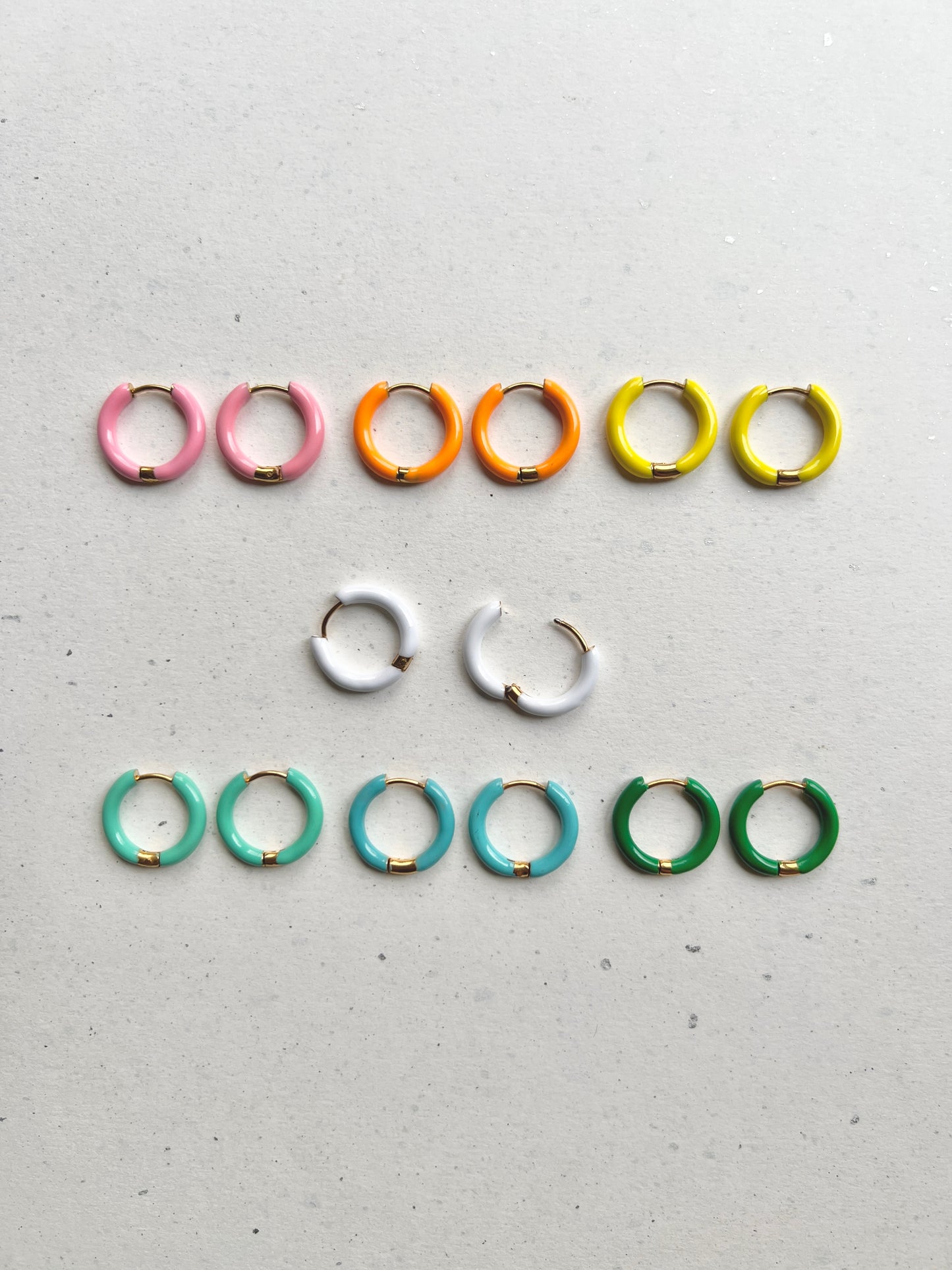 Add-on base hoops | Earrings "Pastel"