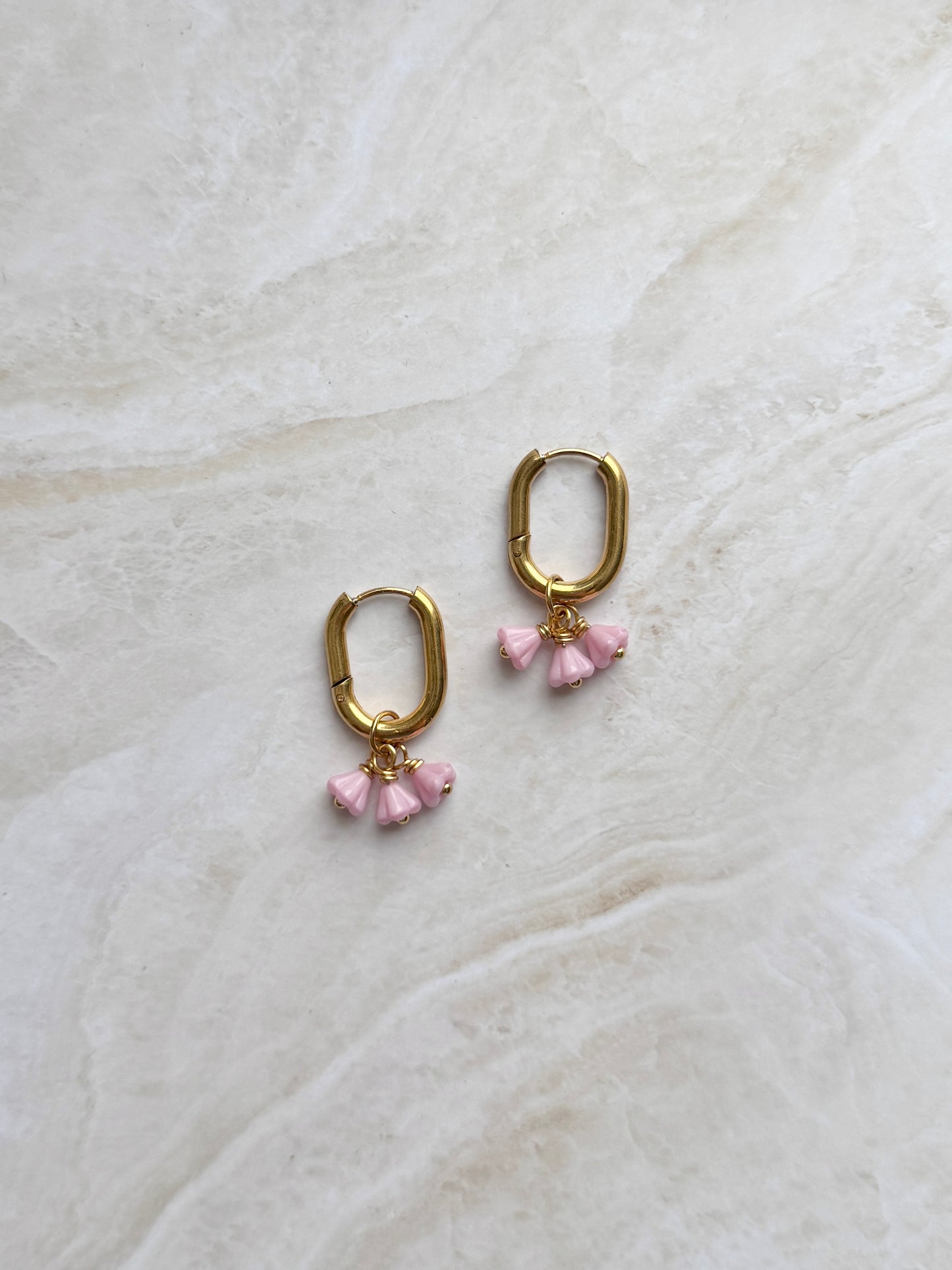 Add-on base hoops | Earrings "Oval"