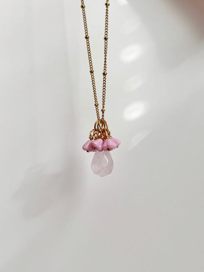 Add-on pendant for earrings ︱ Faceted gemstones (pair)