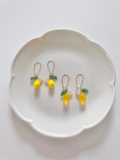 FUNKY FRUITS l Lemon earrings