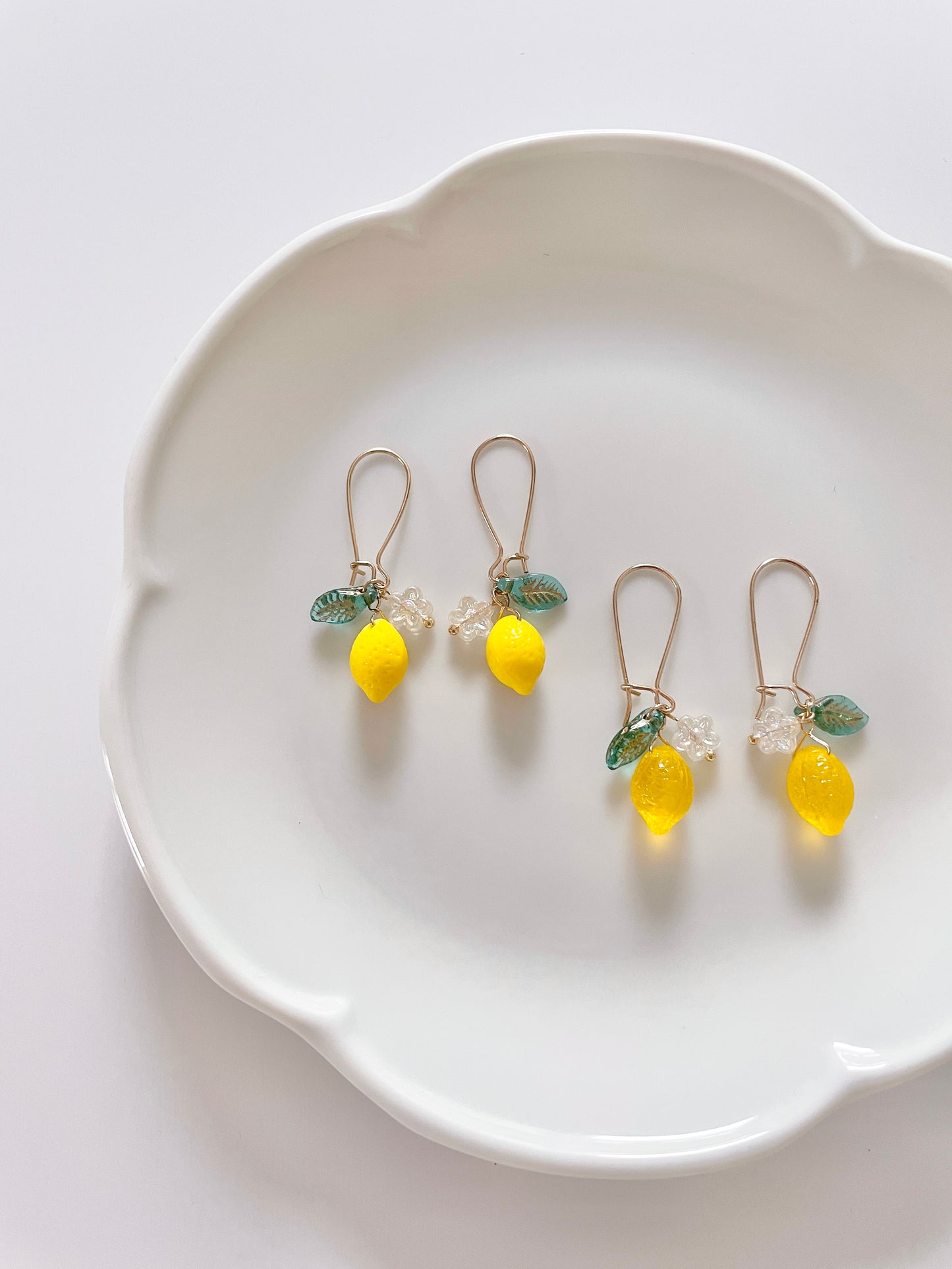 FUNKY FRUITS l Lemon earrings