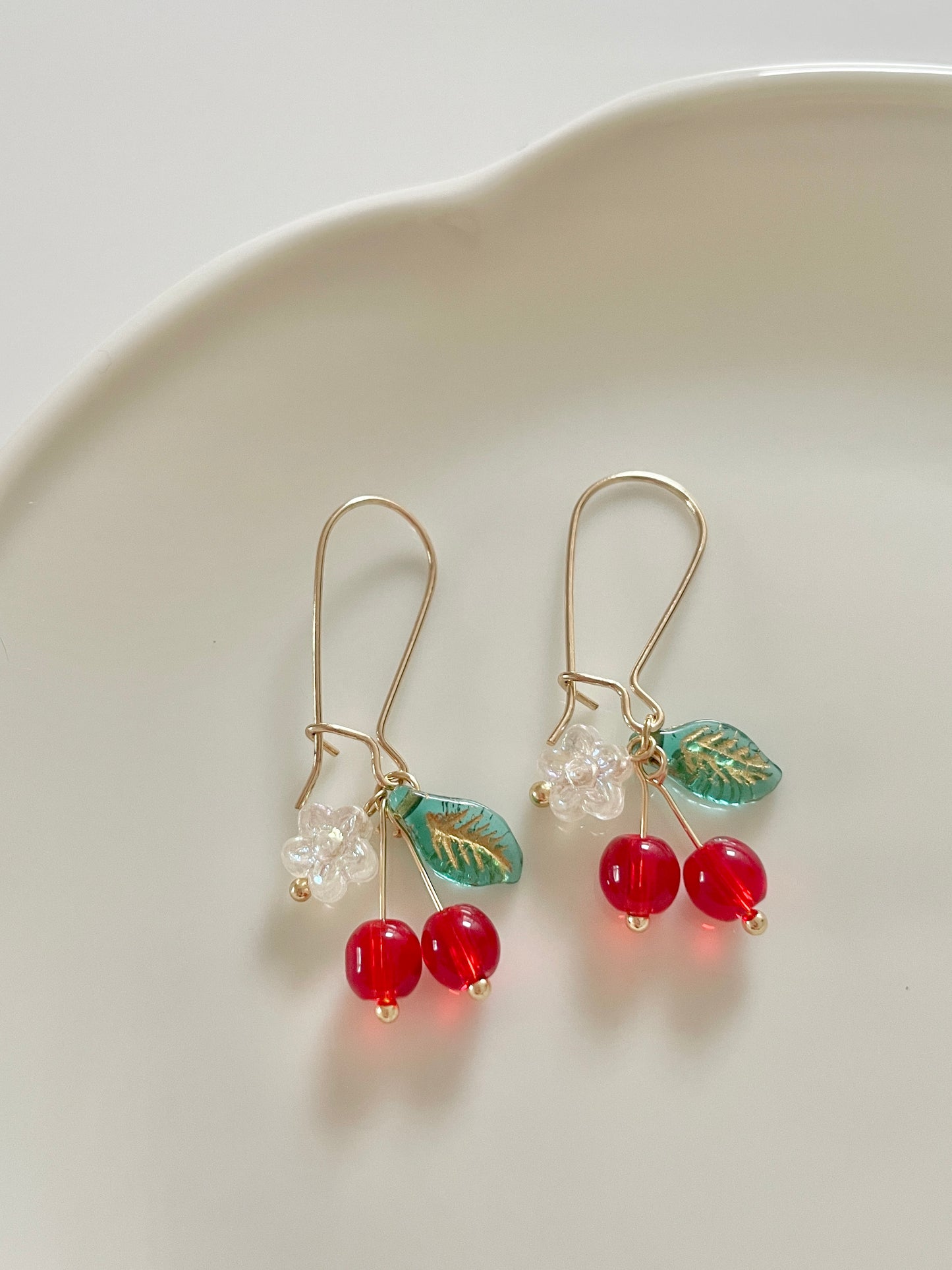 FUNKY FRUITS l Cherry earrings