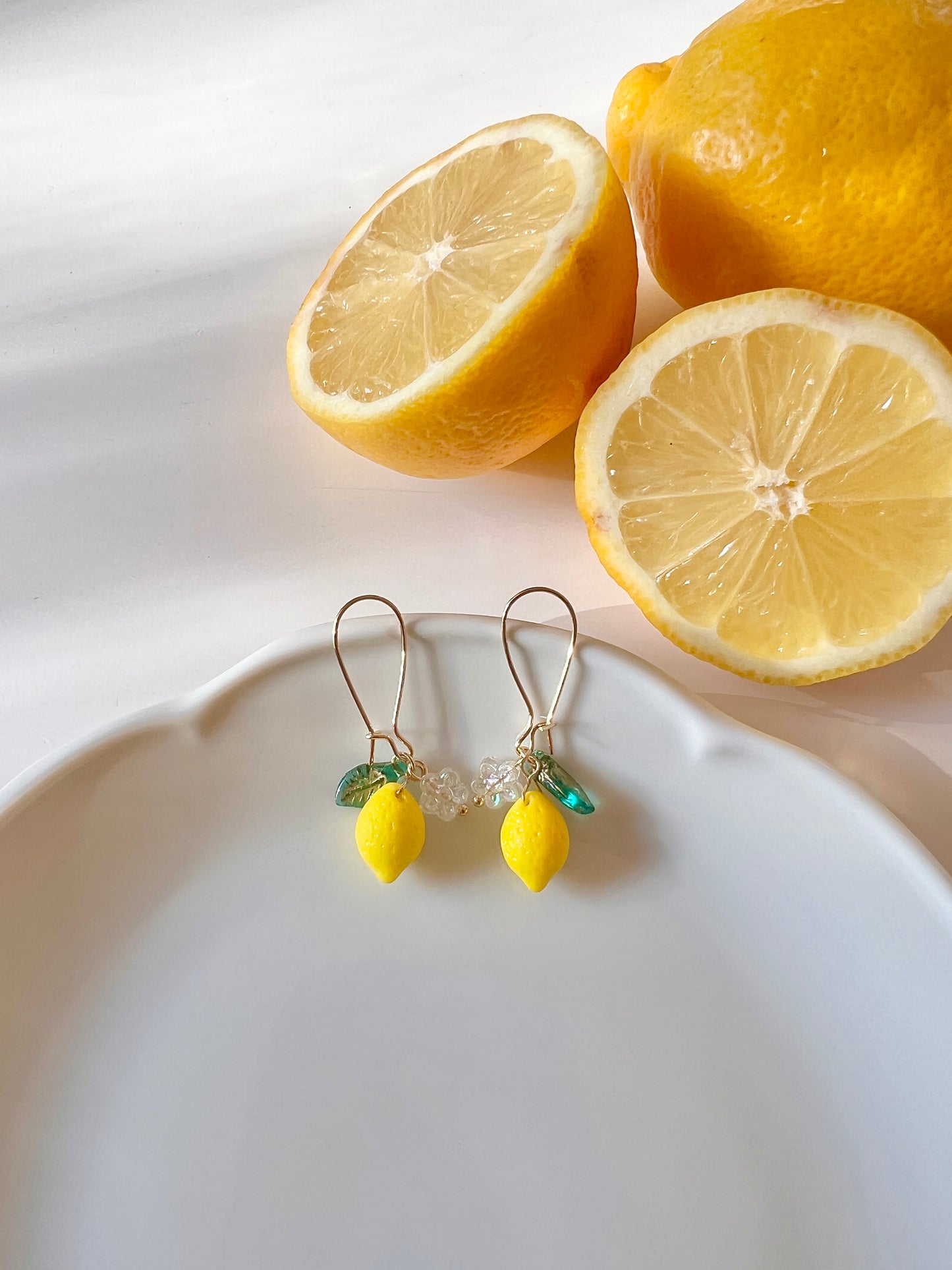 FUNKY FRUITS l Lemon earrings